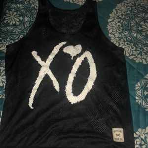 The Weeknd XO mesh tank top